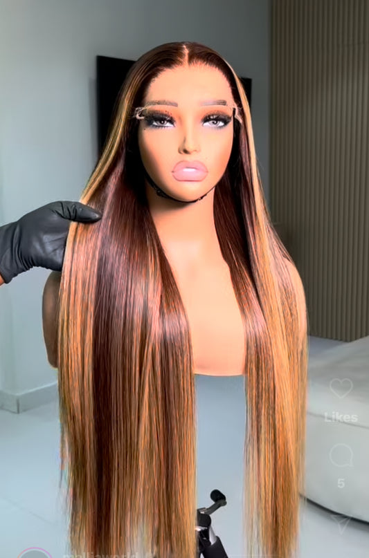 SDD BONE STRAIGHT BROWN PIANO